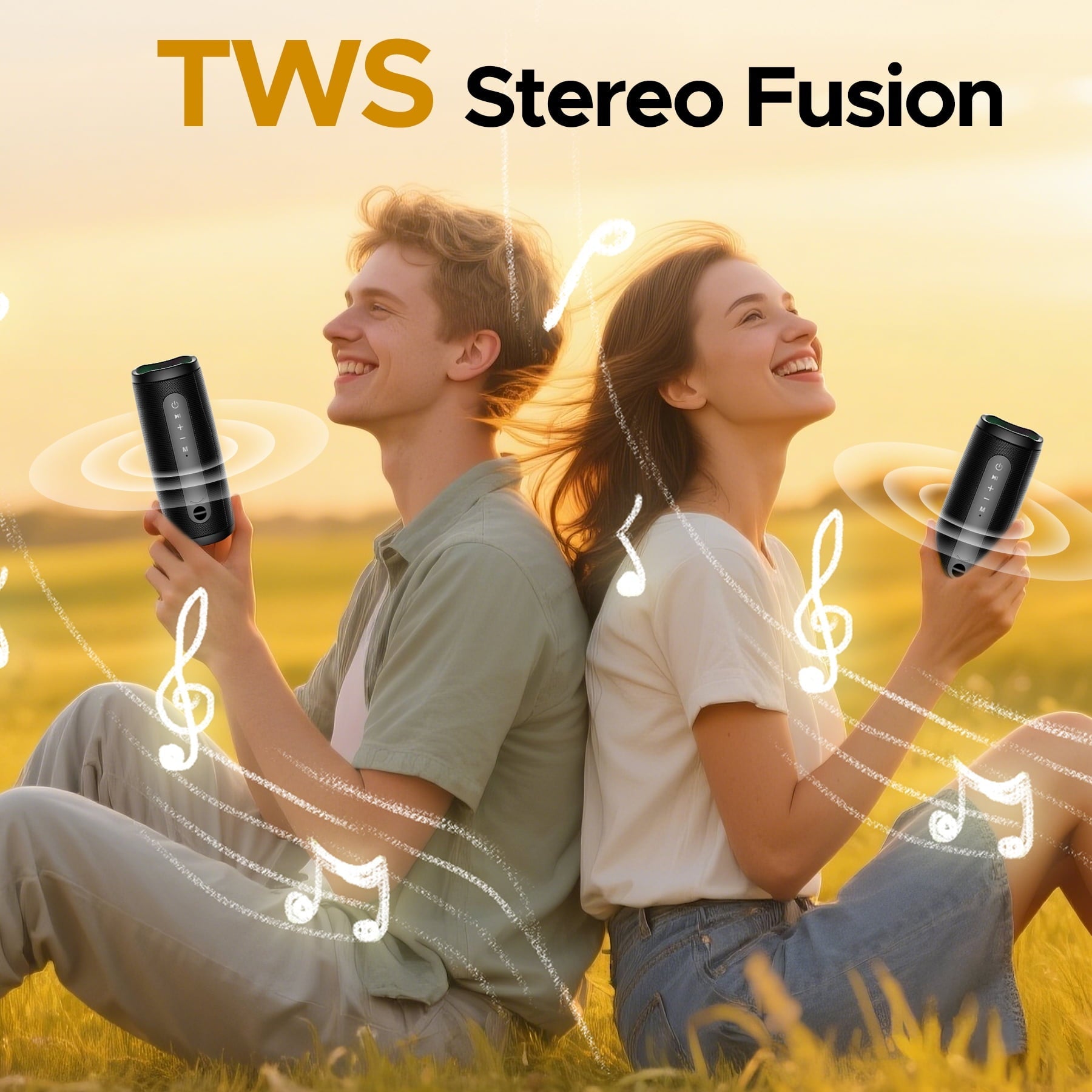 VEAT00L Bluetooth speaker, Wireless Portable Bluetooth Speaker with IPX7 Waterproof, Up to 30H Playtime,30W Powerful Bass,BT5.4,LED Lights,TWS Pairing for Home/Party/Outdoor/Beach,Birthday Gift